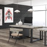 Image showing wood flooring in a room scene.