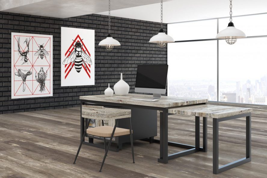Image showing wood flooring in a room scene.