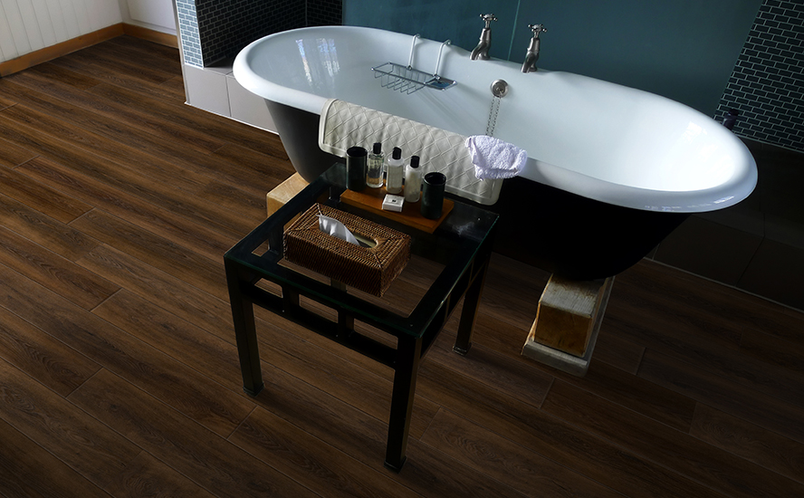 Image showing wood flooring in a room scene.